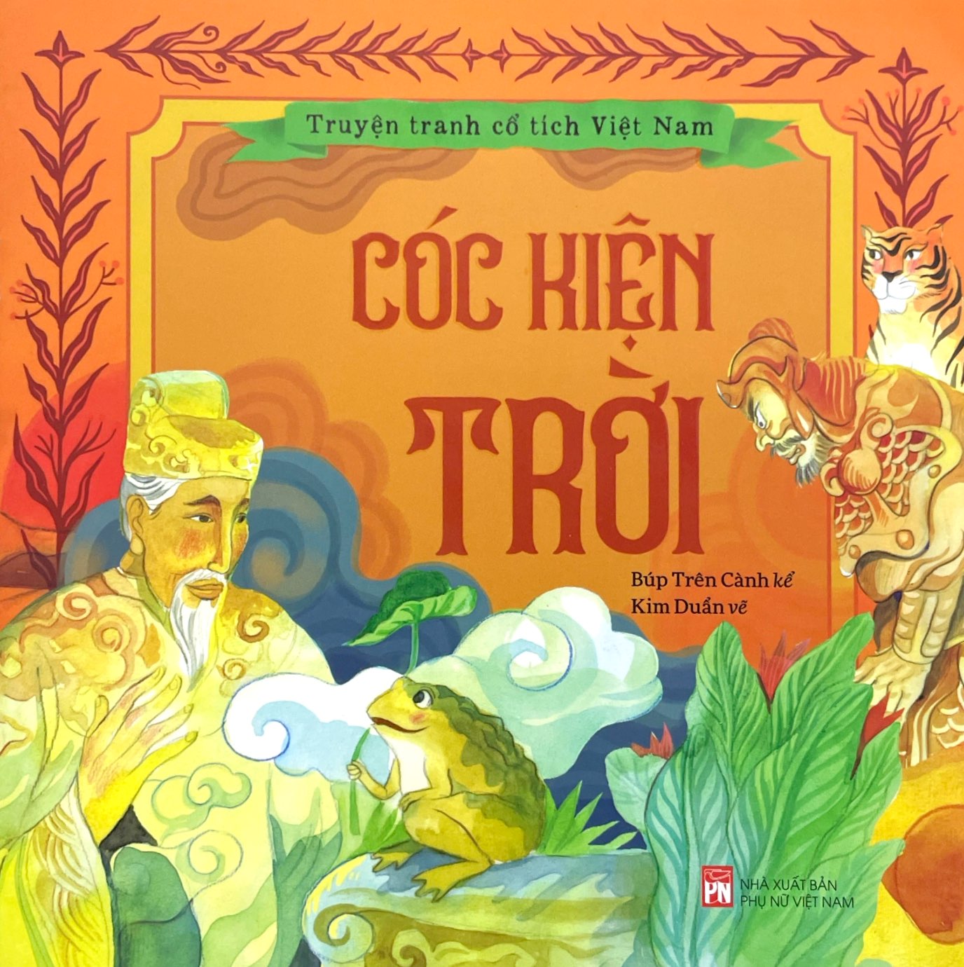 truyện tranh cổ tích việt nam - cóc kiện trời - Ảnh 2