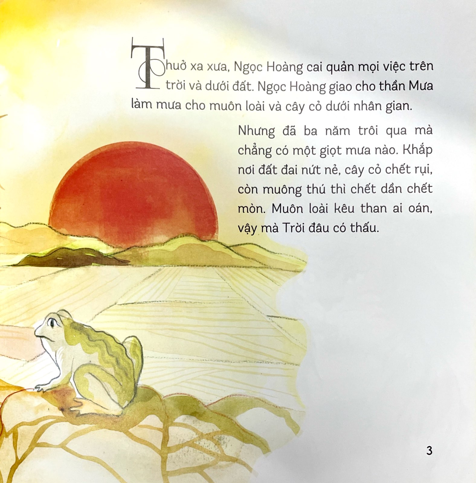 truyện tranh cổ tích việt nam - cóc kiện trời - Ảnh 4