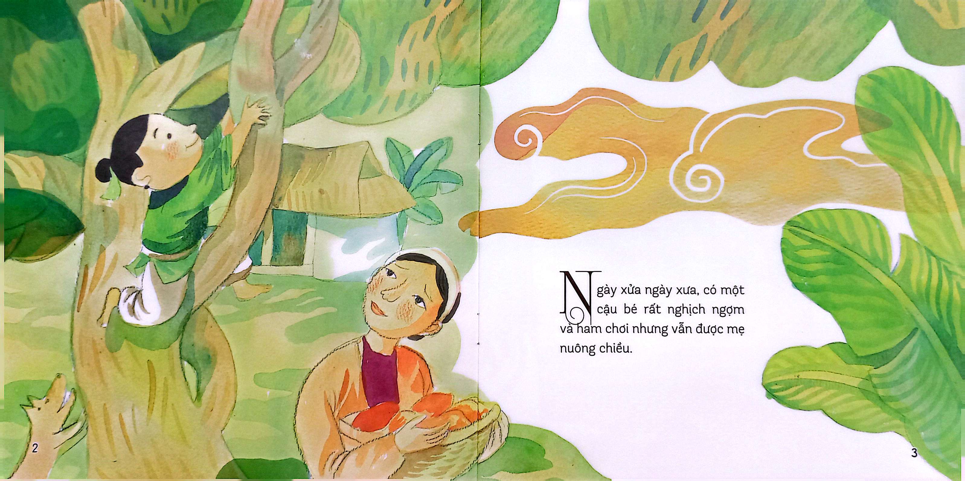 truyện tranh cổ tích việt nam - sự tích quả vú sữa - Ảnh 3