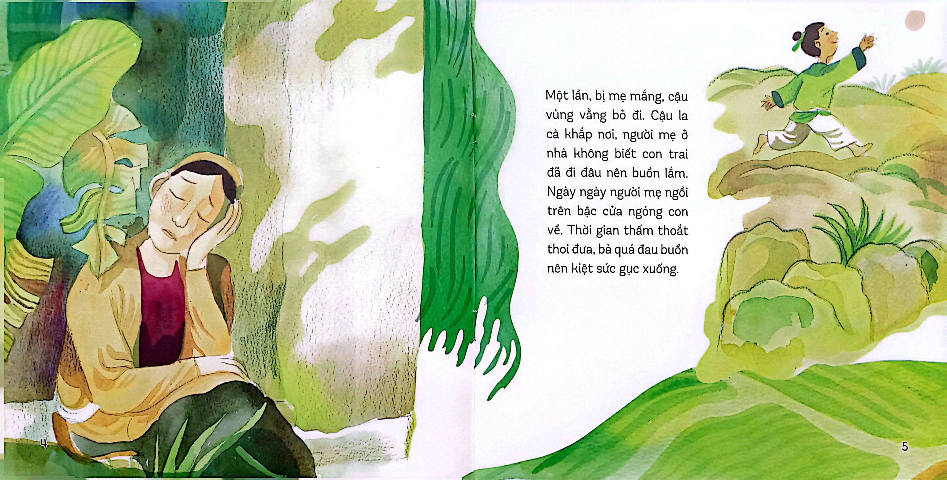 truyện tranh cổ tích việt nam - sự tích quả vú sữa - Ảnh 4