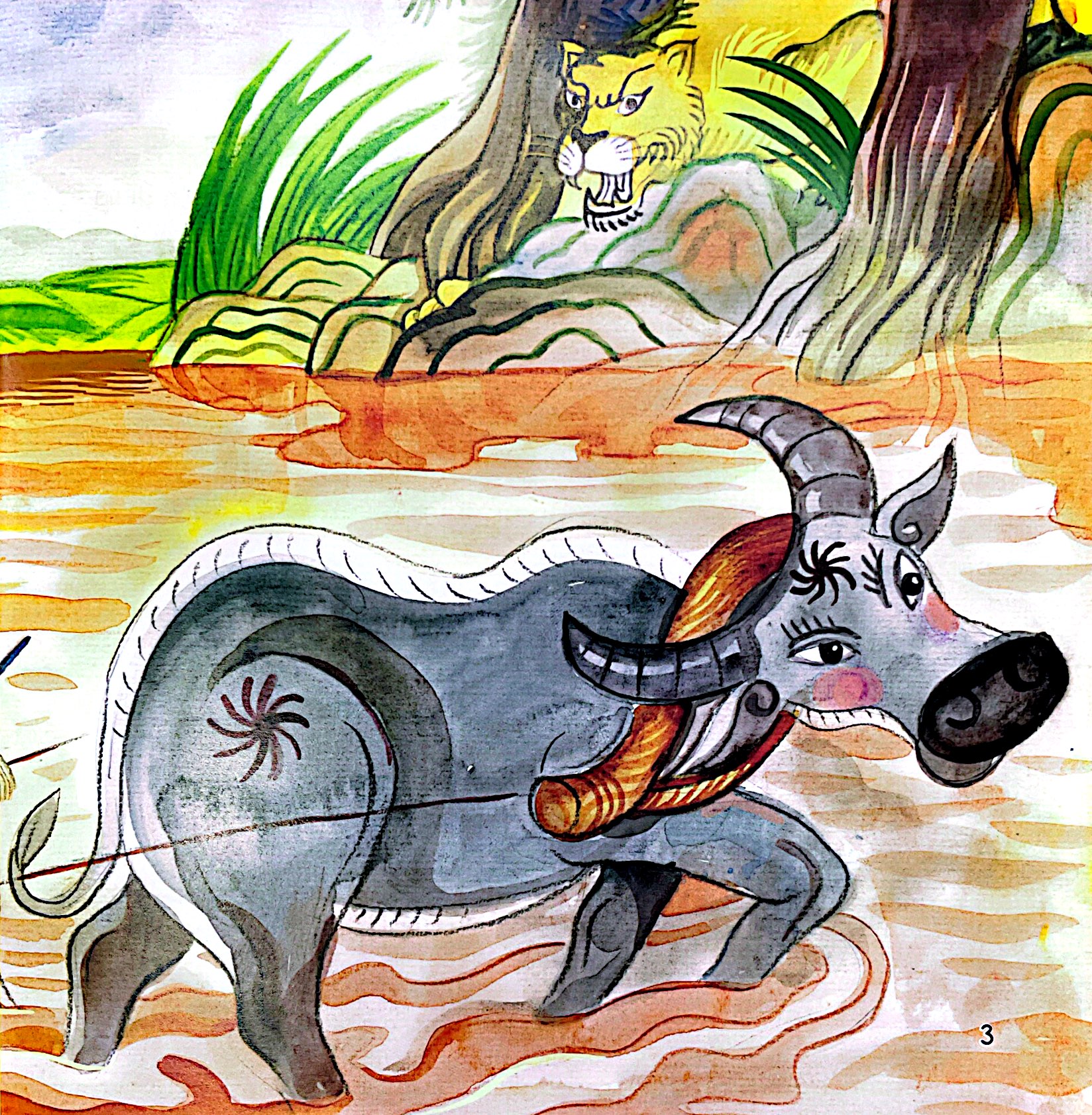 truyện tranh cổ tích việt nam - trí khôn của ta đây - Ảnh 4