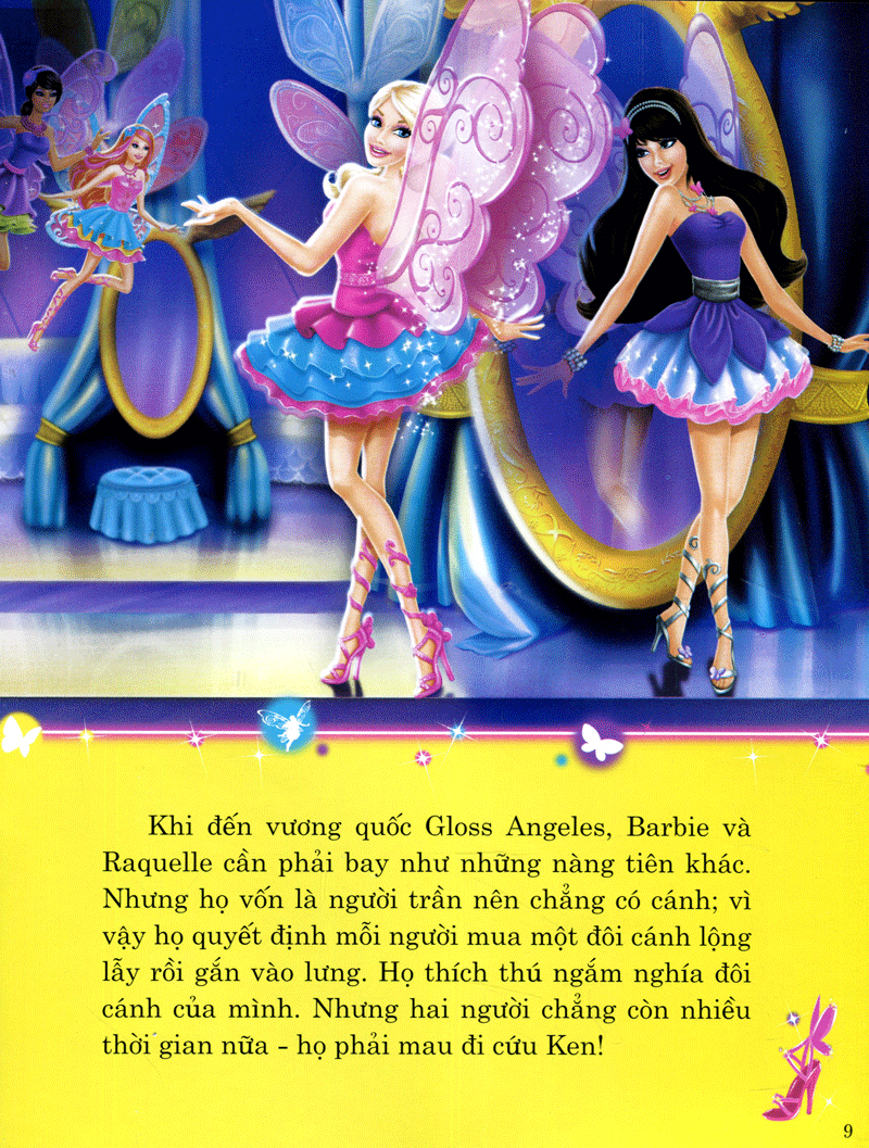 truyện tranh công chúa barbie - bí mật thần tiên - Ảnh 11