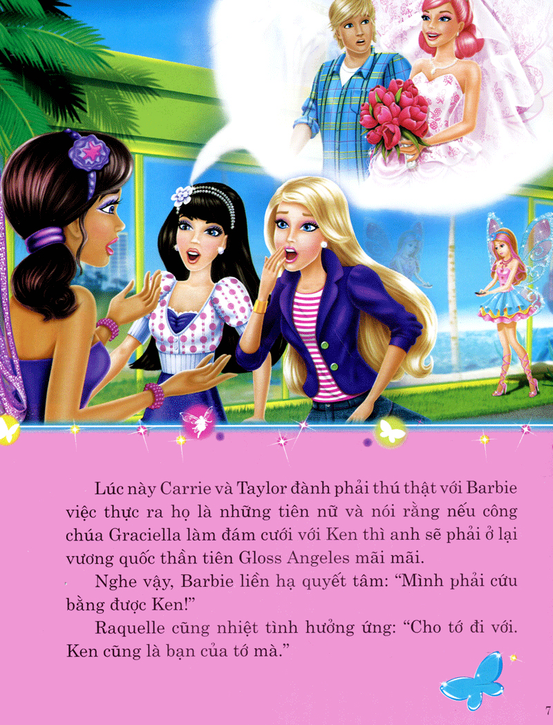 truyện tranh công chúa barbie - bí mật thần tiên - Ảnh 9
