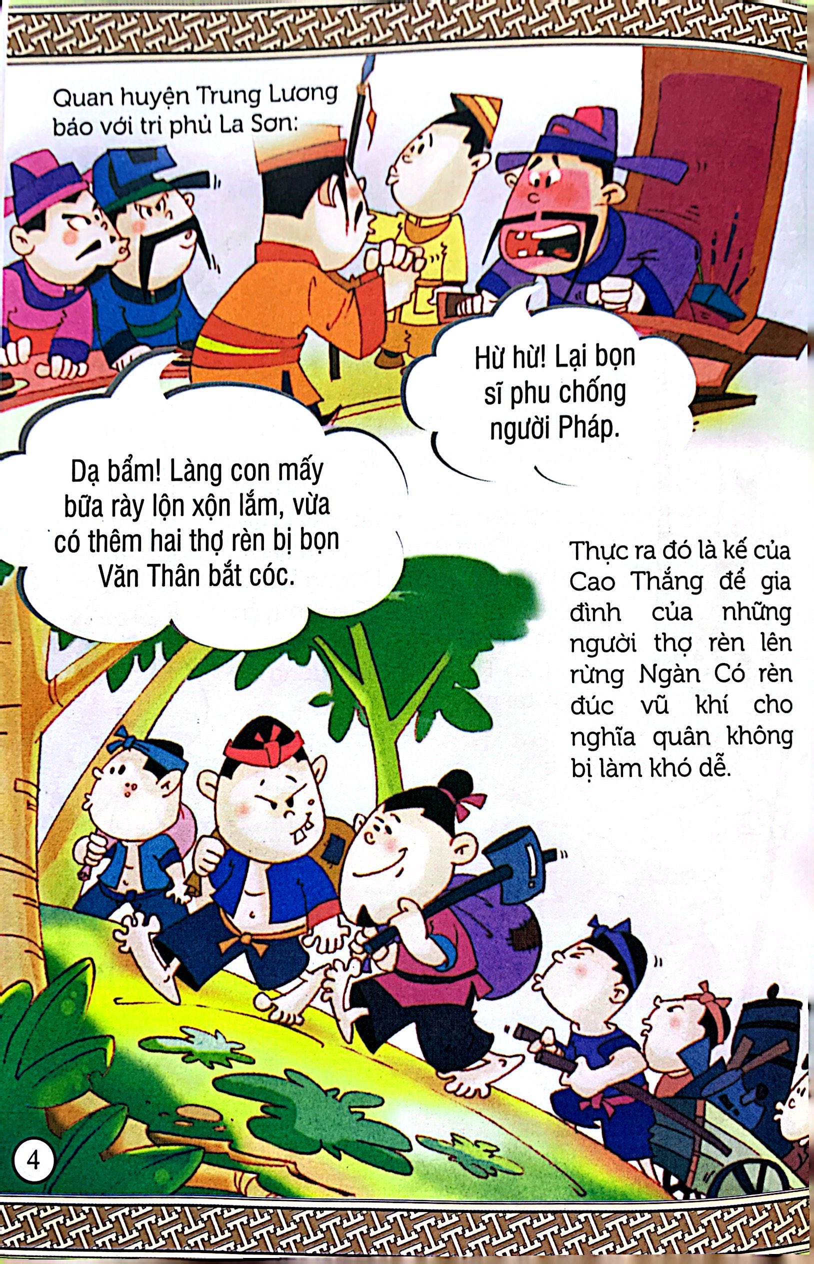 truyện tranh danh nhân lịch sử việt nam - cao thắng anh hùng chế sung - Ảnh 4