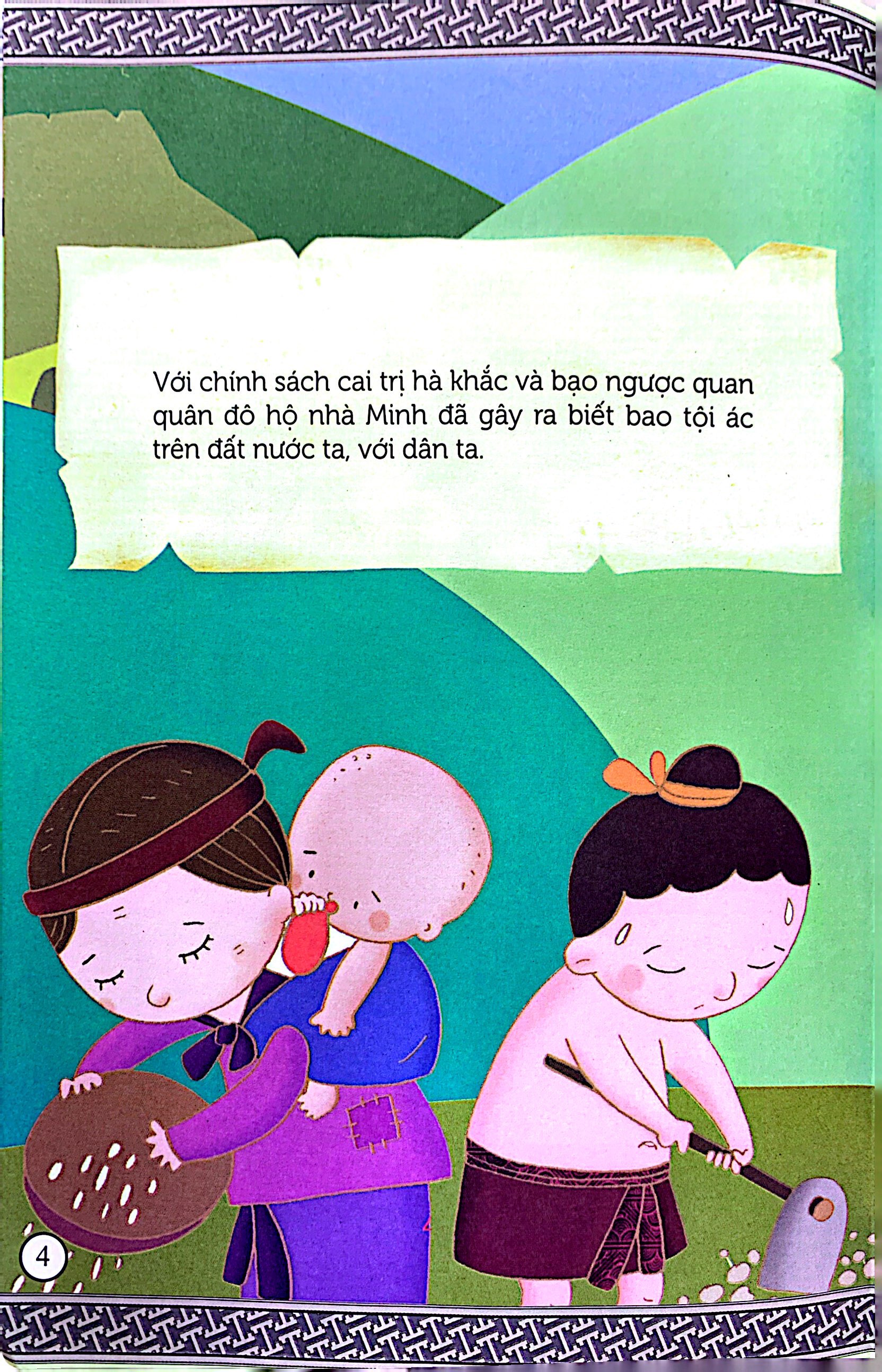 truyện tranh danh nhân lịch sử việt nam - lê lợi đại phá quân minh - Ảnh 5