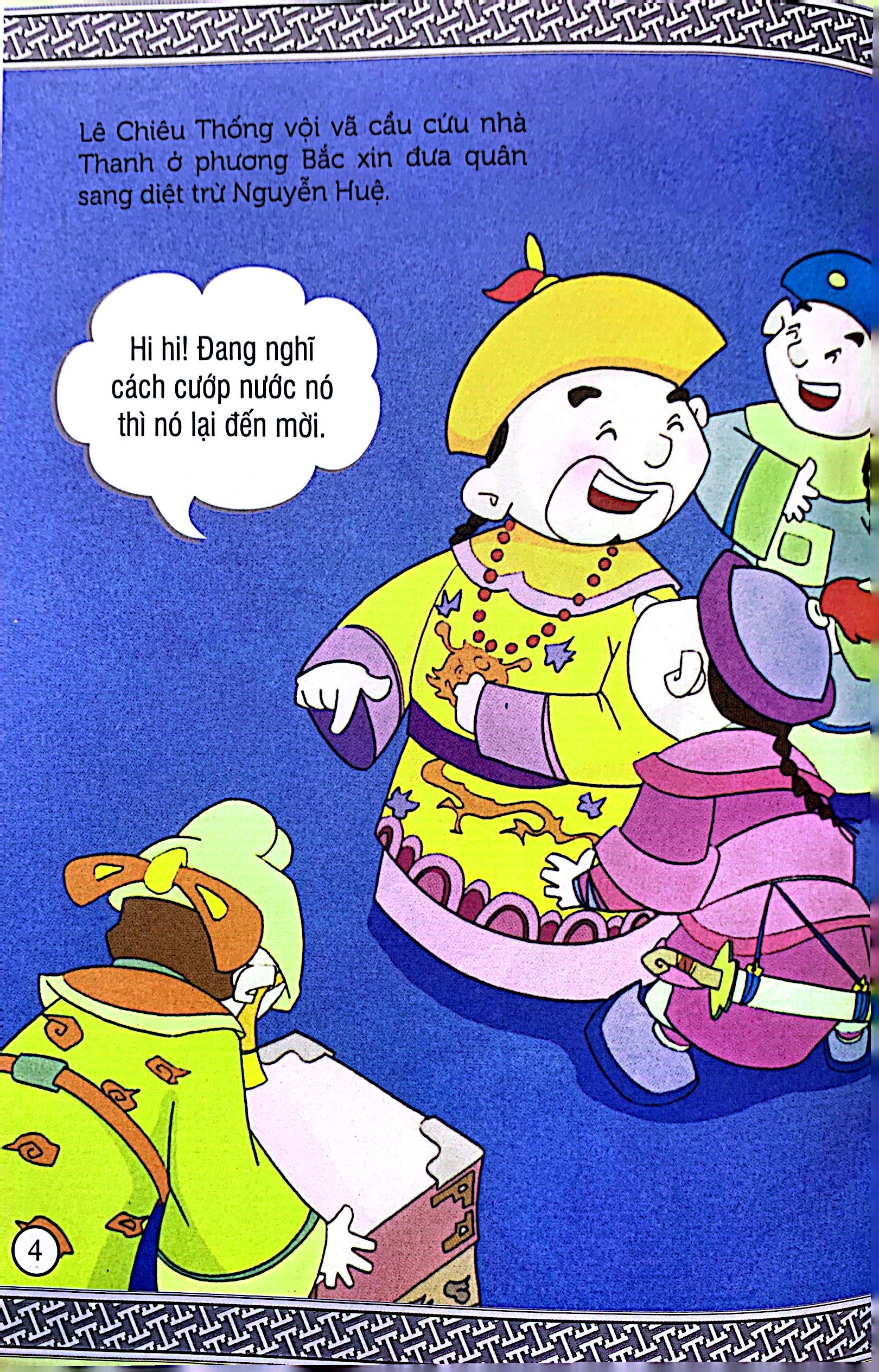 truyện tranh danh nhân lịch sử việt nam - quang trung đại phá quân thanh - Ảnh 4