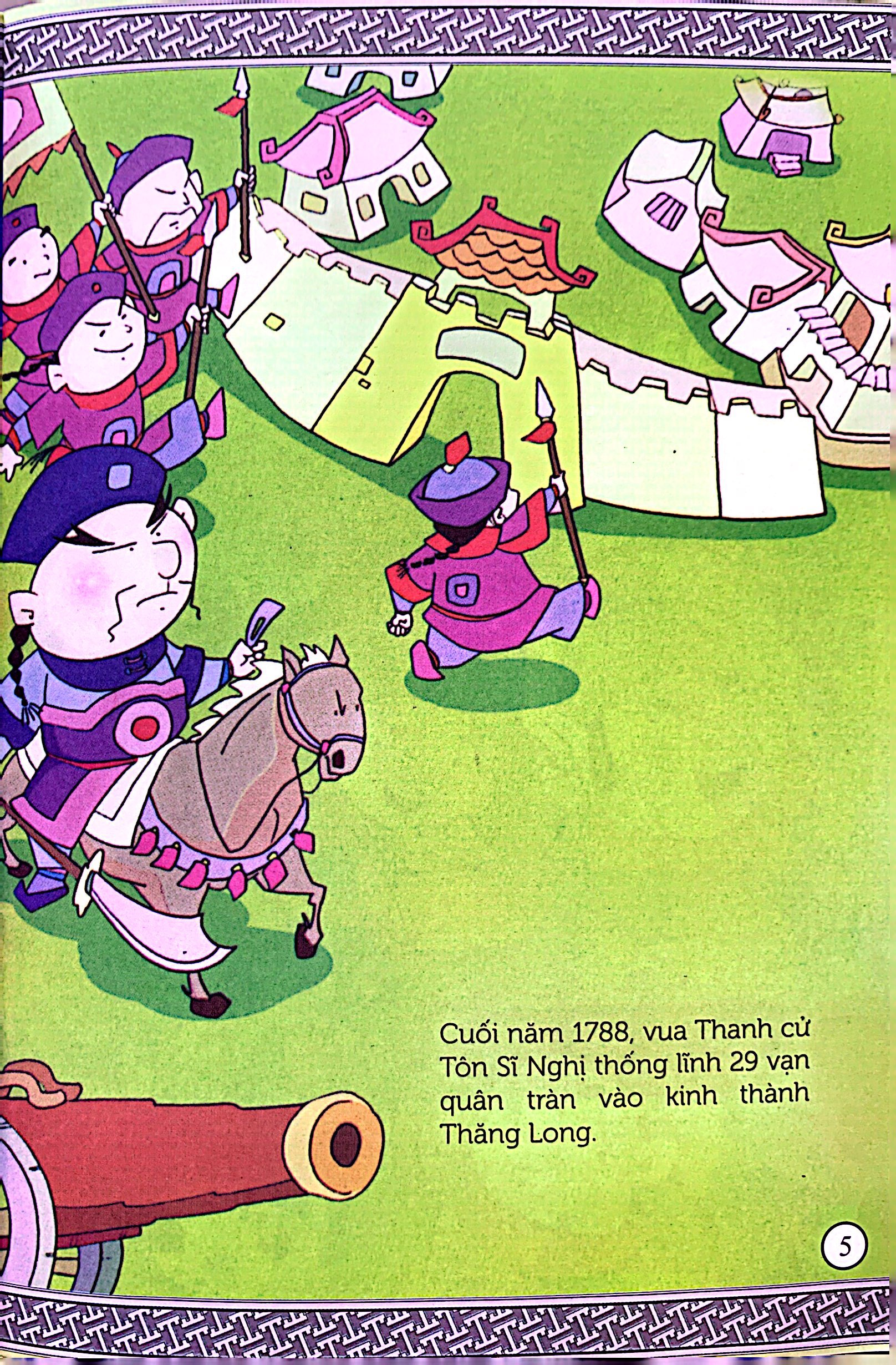 truyện tranh danh nhân lịch sử việt nam - quang trung đại phá quân thanh - Ảnh 5