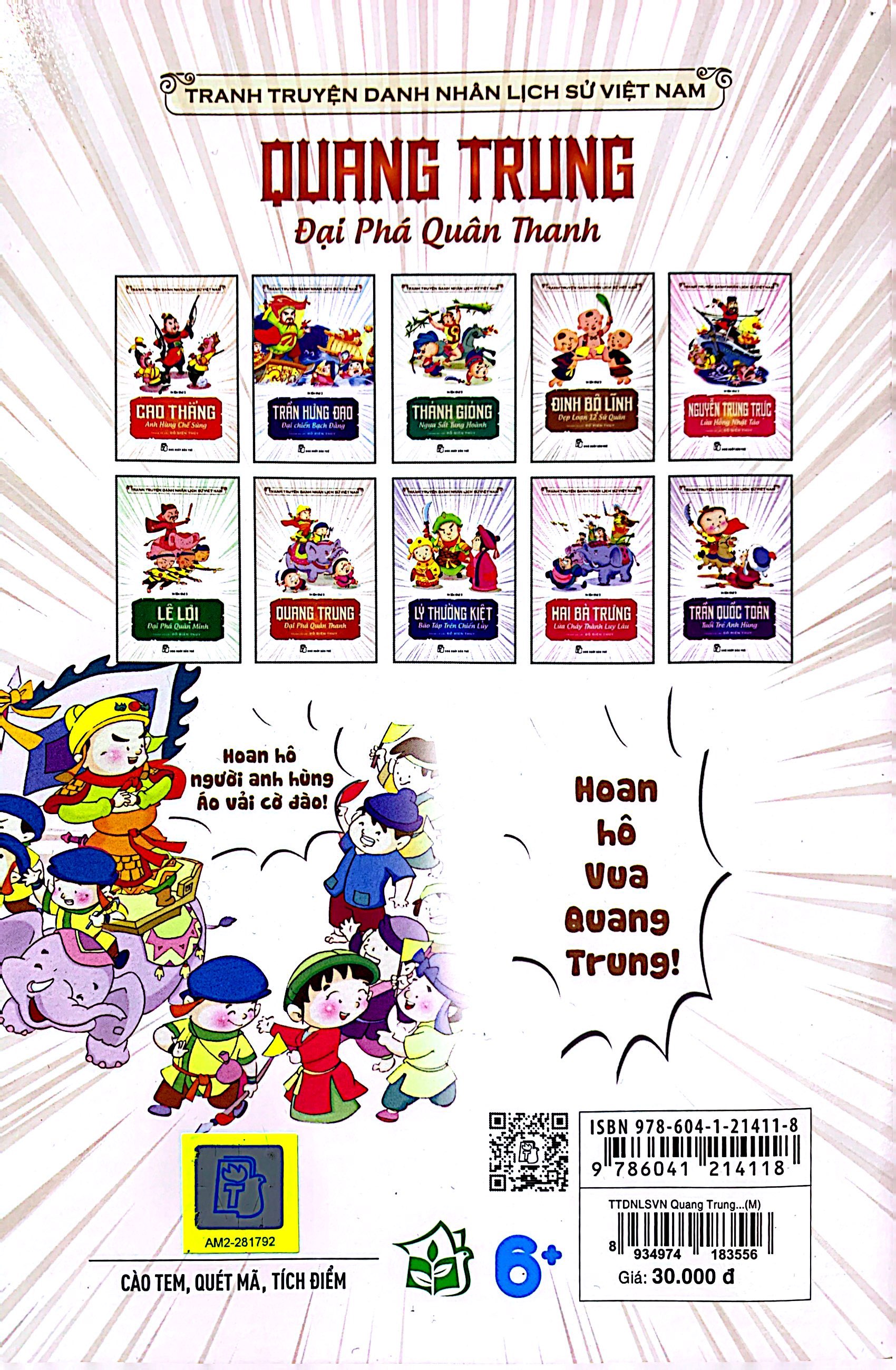 truyện tranh danh nhân lịch sử việt nam - quang trung đại phá quân thanh - Ảnh 7