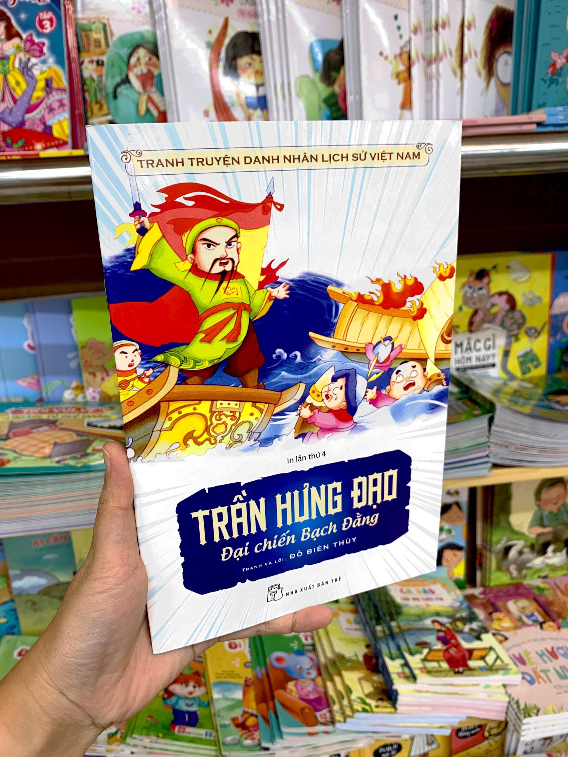 truyện tranh danh nhân lịch sử việt nam - trần hưng đạo đại chiến bạch đằng - Ảnh 8