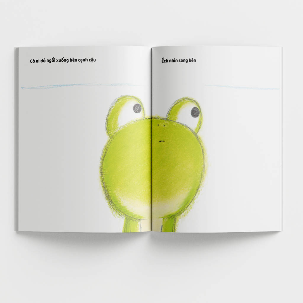 truyện tranh ehon nhật bản - bạn mới của ếch - Ảnh 3