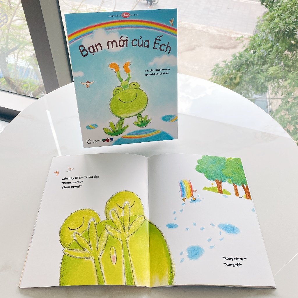 truyện tranh ehon nhật bản - bạn mới của ếch - Ảnh 6