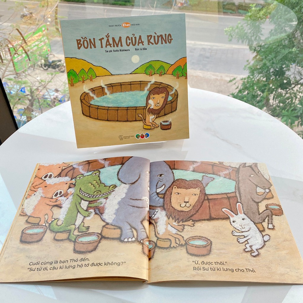 truyện tranh ehon nhật bản - bồn tắm của rừng - Ảnh 6