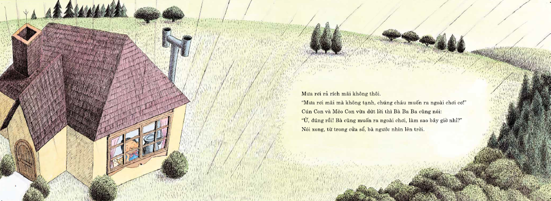 truyện tranh ehon nhật bản cho bé - mưa rơi (từ 3-6 tuổi) (tái bản 2024) - Ảnh 2