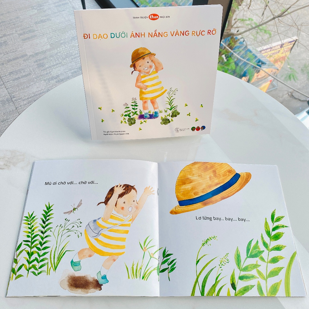 truyện tranh ehon nhật bản - đi dạo dưới ánh nắng vàng rực rỡ - Ảnh 6