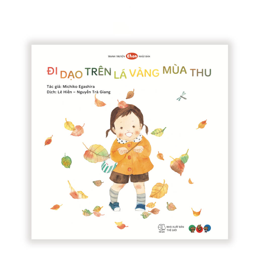 truyện tranh ehon nhật bản - đi dạo trên lá vàng mùa thu - Ảnh 2