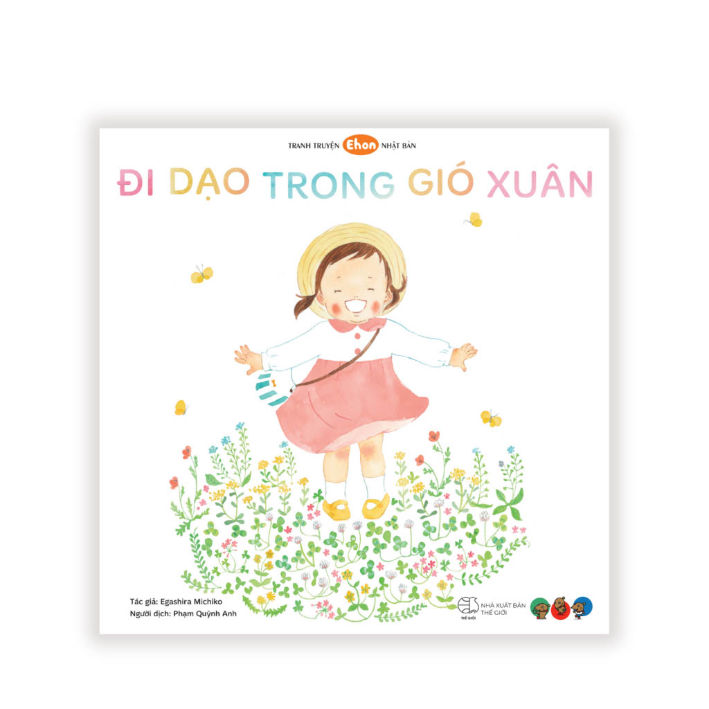 truyện tranh ehon nhật bản - đi dạo trong gió xuân - Ảnh 2