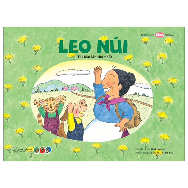 truyện tranh ehon nhật bản - leo núi (tái bản 2024)