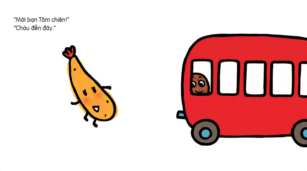 truyện tranh ehon nhật bản - xe buýt bento (tái bản 2023) - Ảnh 4