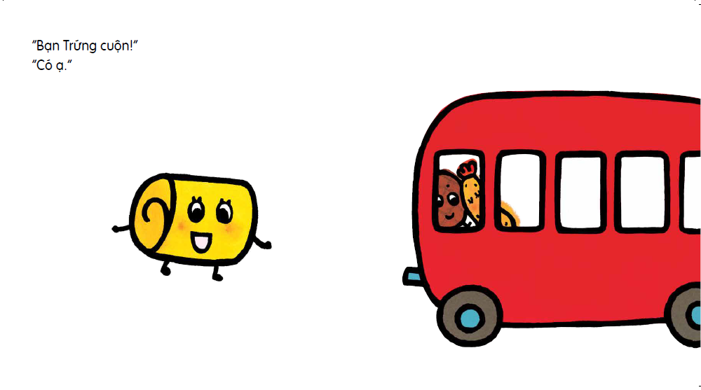 truyện tranh ehon nhật bản - xe buýt bento (tái bản 2023) - Ảnh 5