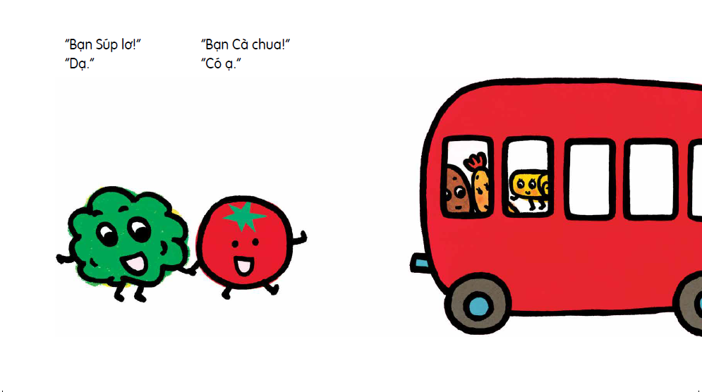 truyện tranh ehon nhật bản - xe buýt bento (tái bản 2023) - Ảnh 6