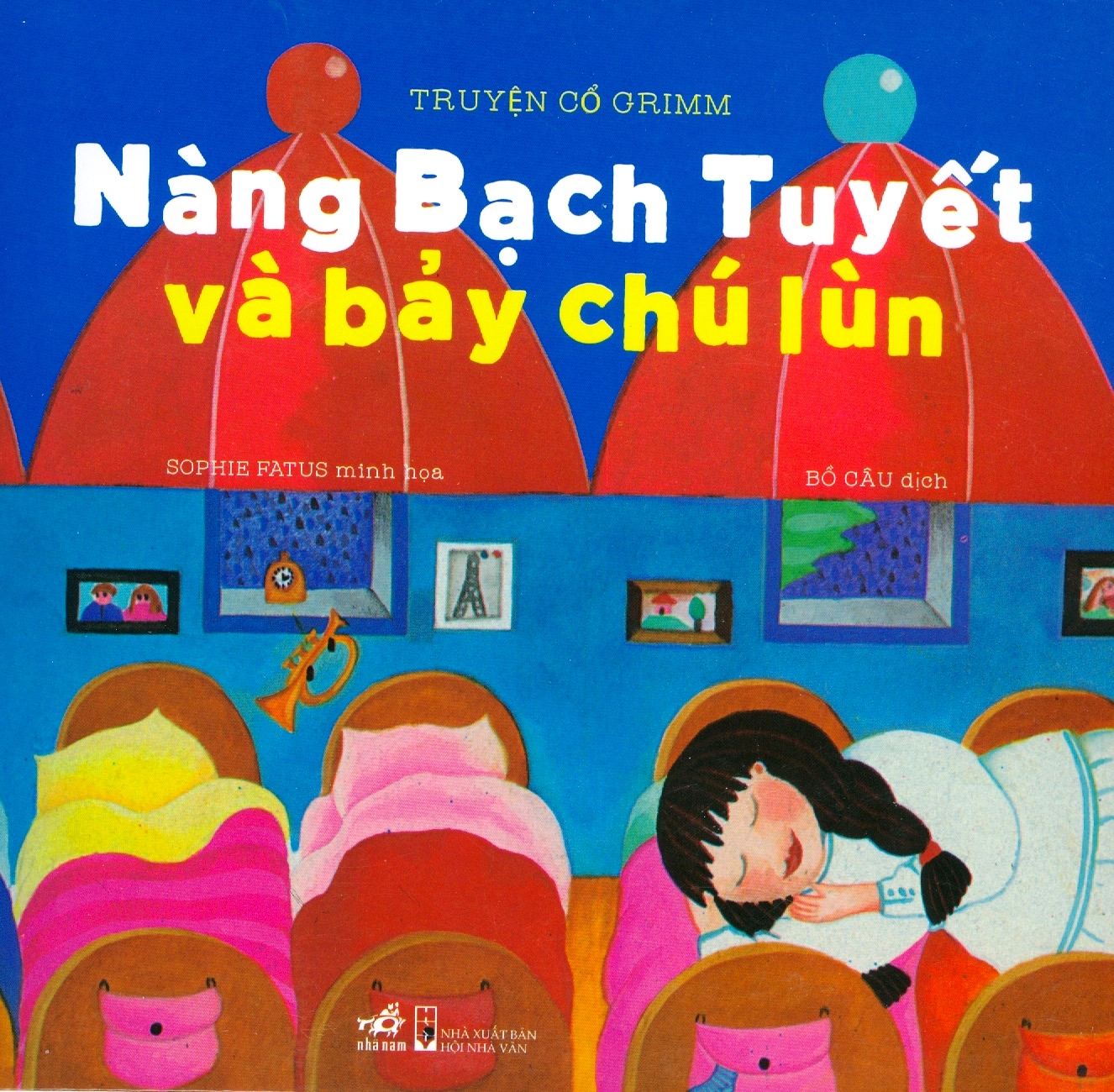 truyện tranh ghép - nàng bạch tuyết và bảy chú lùn - Ảnh 3
