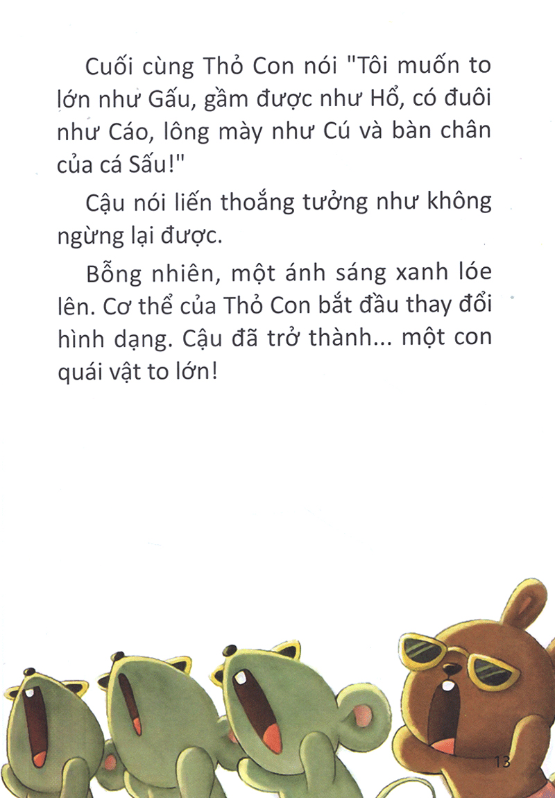 truyện tranh giáo dục thỏ con ơi - chiếc gương ma thuật - Ảnh 12