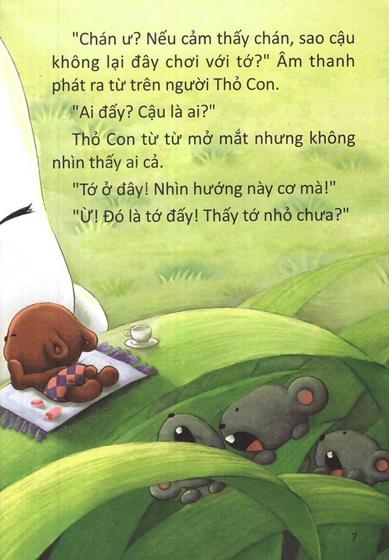 truyện tranh giáo dục thỏ con ơi - chiếc gương ma thuật - Ảnh 6