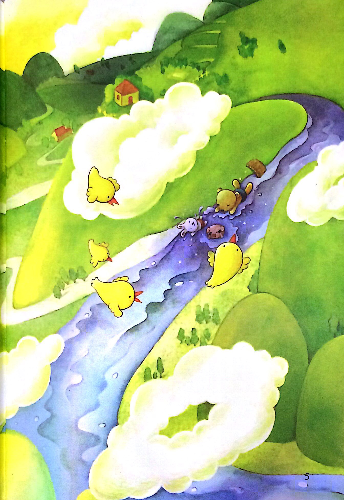 truyện tranh giáo dục thỏ con ơi - chuyến phiêu lưu trên dòng suối - Ảnh 3