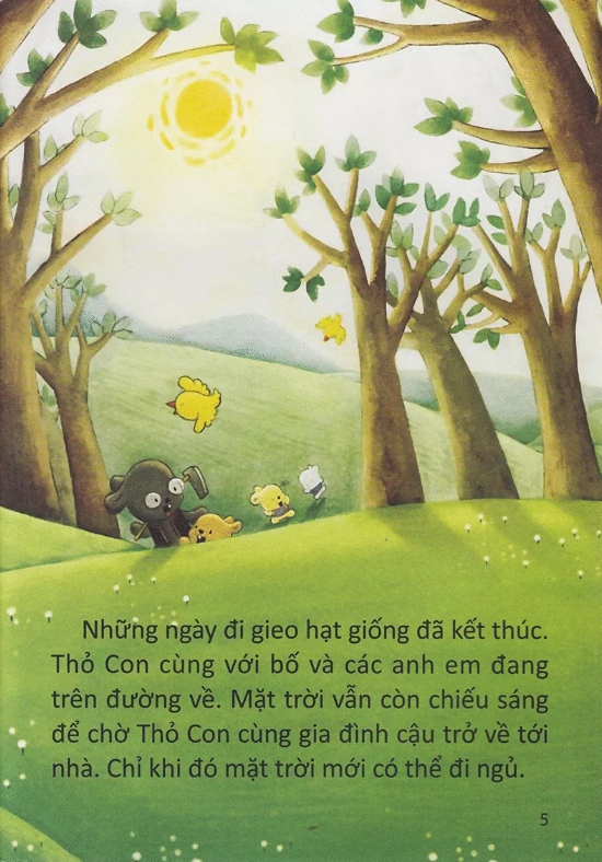 truyện tranh giáo dục thỏ con ơi - mẹ thỏ siêu đầu bếp - Ảnh 5