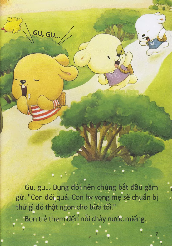 truyện tranh giáo dục thỏ con ơi - mẹ thỏ siêu đầu bếp - Ảnh 6