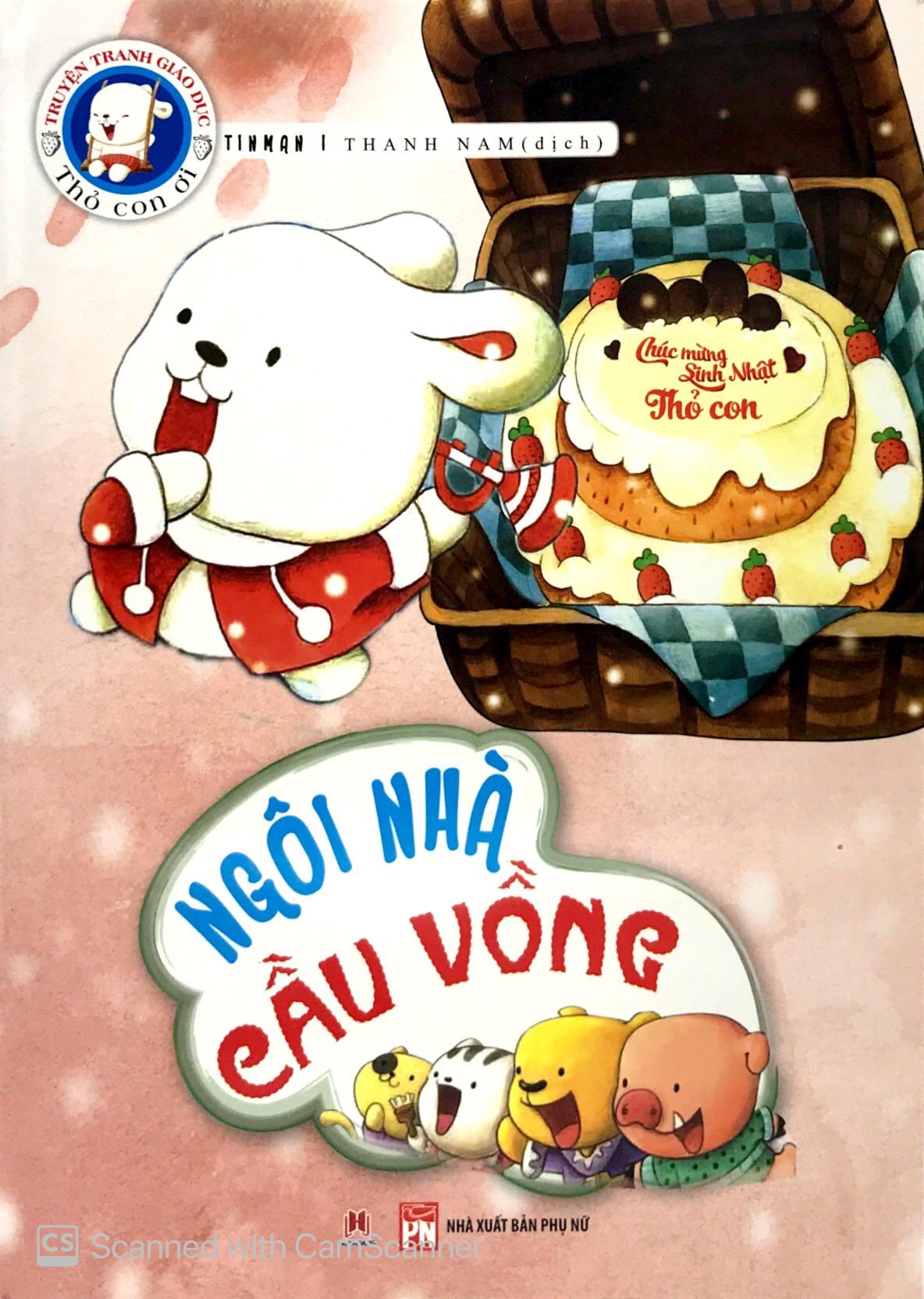 truyện tranh giáo dục thỏ con ơi - ngôi nhà cầu vồng - Ảnh 2