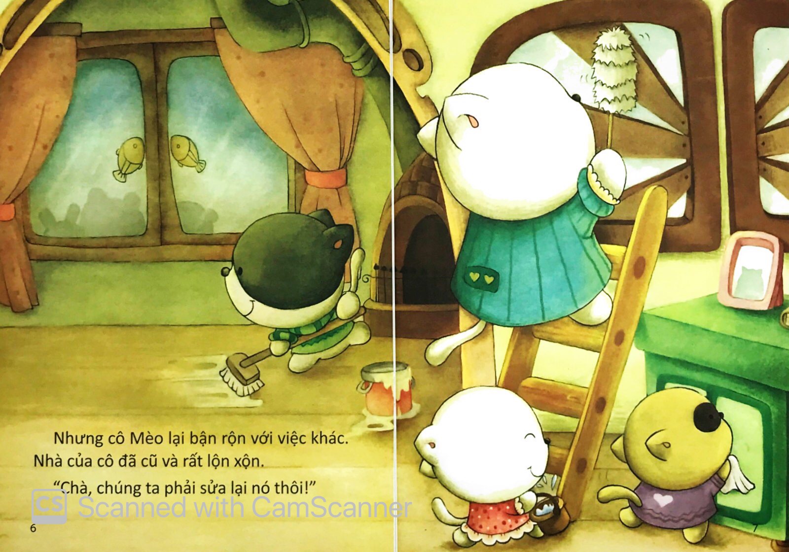 truyện tranh giáo dục thỏ con ơi - ngôi nhà cầu vồng - Ảnh 4