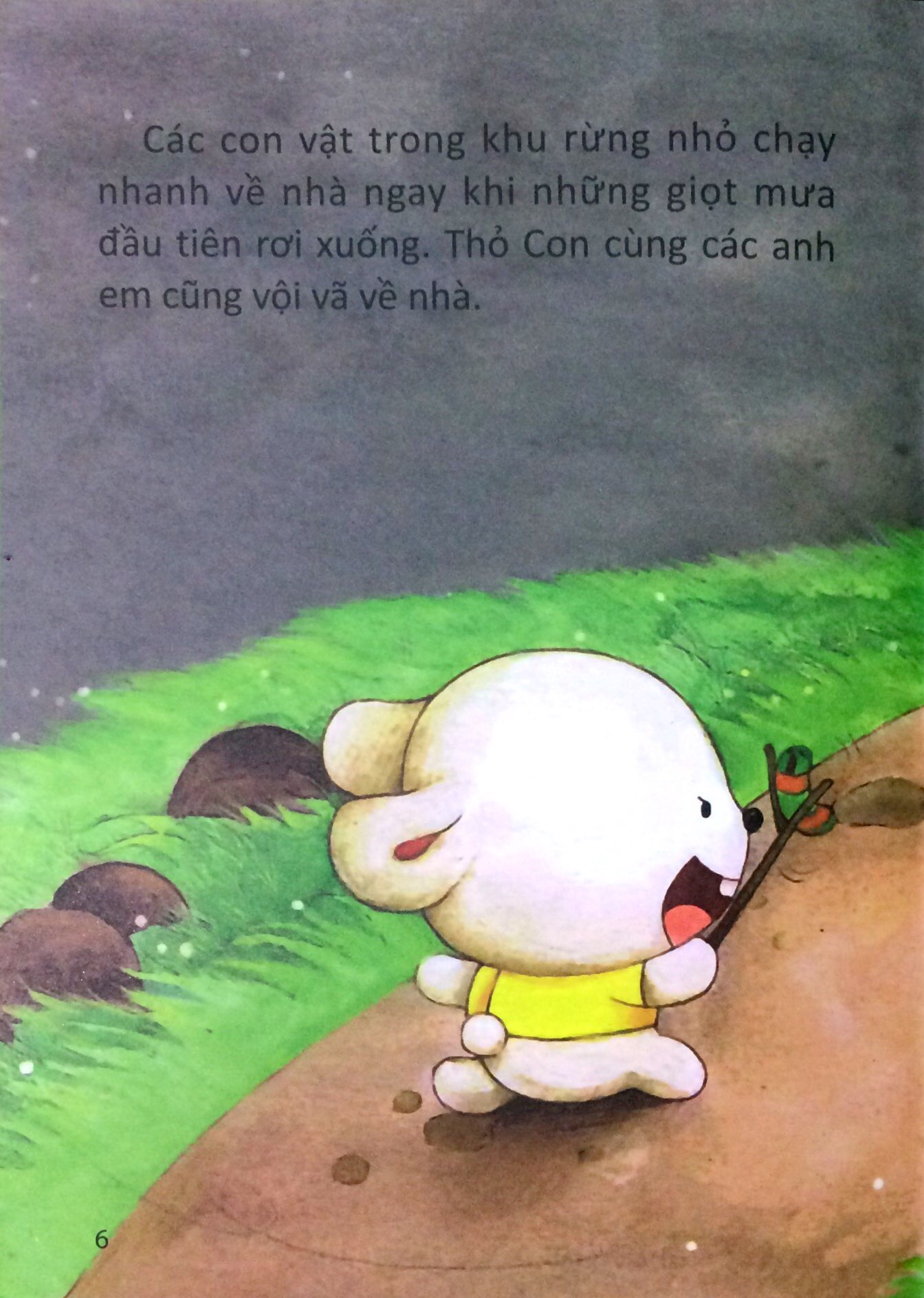 truyện tranh giáo dục thỏ con ơi - những vị khách bất ngờ - Ảnh 4