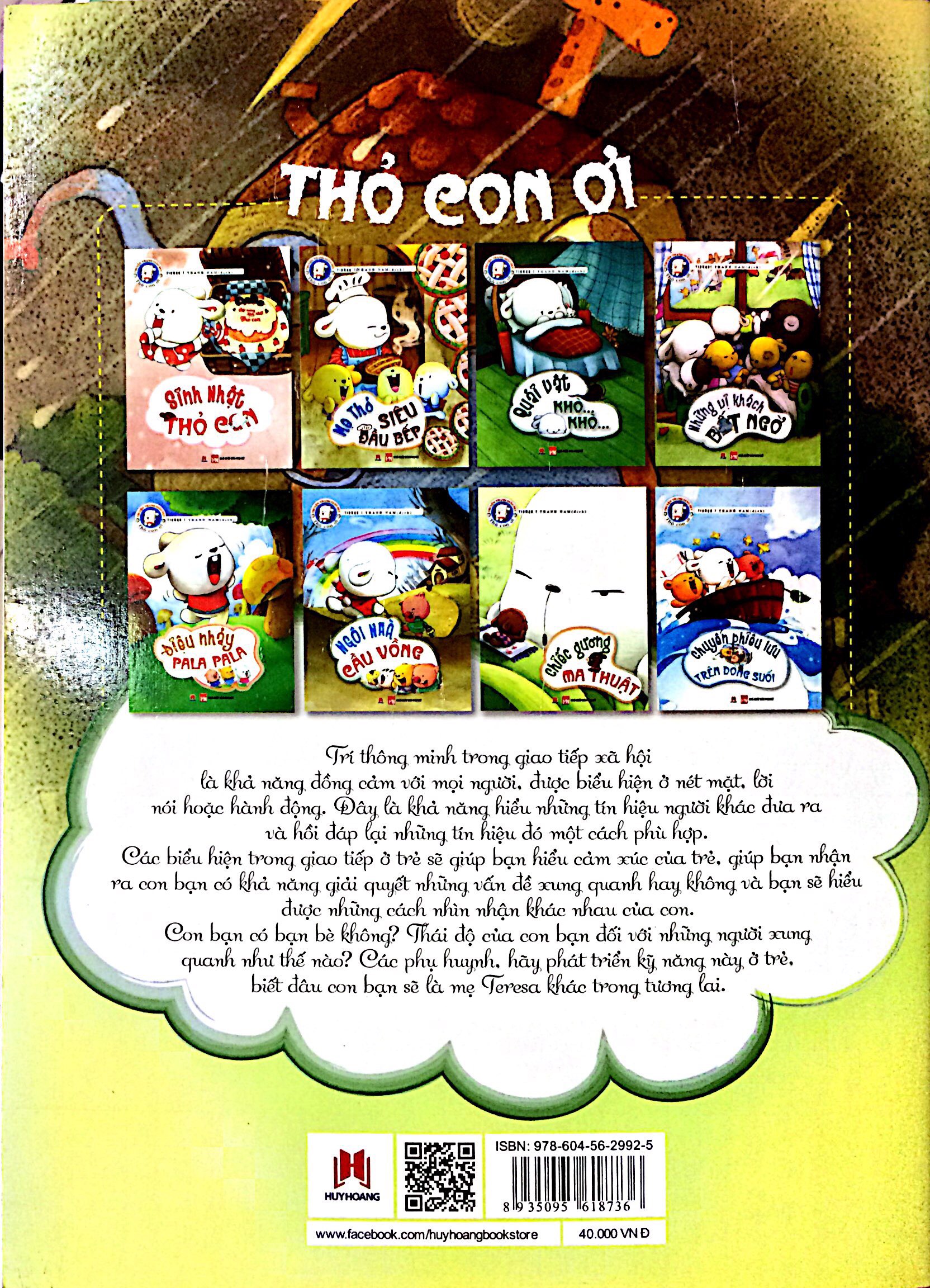 truyện tranh giáo dục thỏ con ơi - những vị khách bất ngờ - Ảnh 5