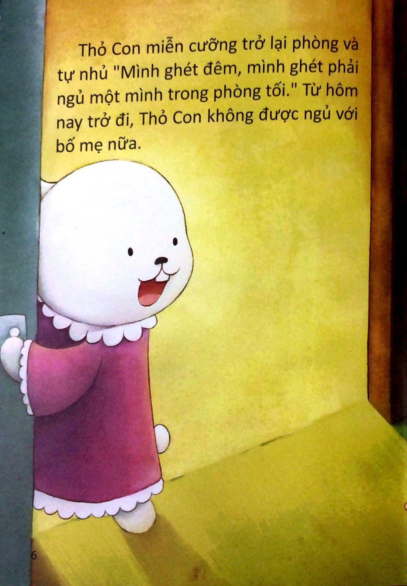 truyện tranh giáo dục thỏ con ơi - quái vật khò khò - Ảnh 4