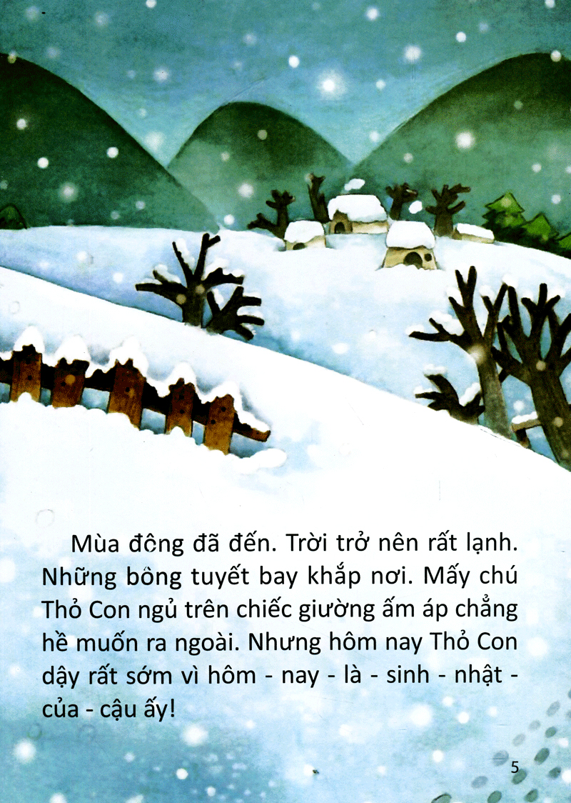 truyện tranh gíao dục thỏ con ơi - sinh nhật thỏ con - Ảnh 4