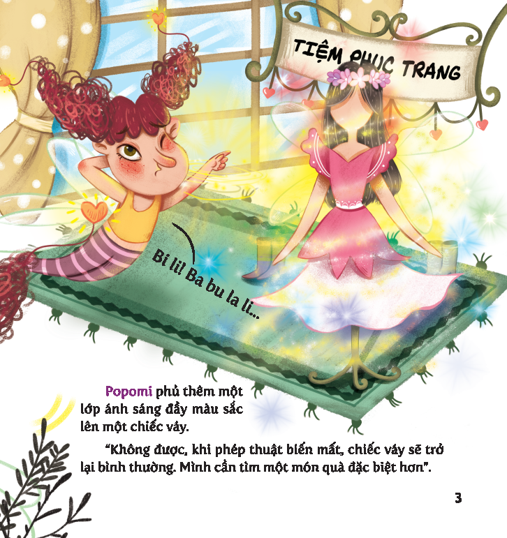 truyện tranh học viện phép thuật - rèn luyện aq cho trẻ - dạy trẻ biết chịu trách nhiệm - hoa bảy màu biến mất - Ảnh 4