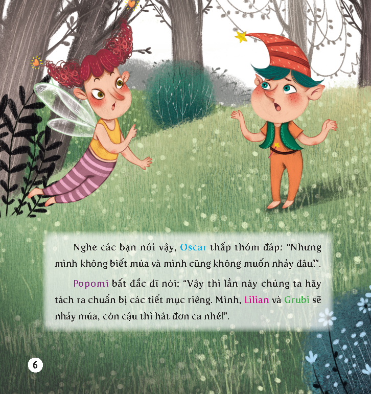 truyện tranh học viện phép thuật - rèn luyện aq cho trẻ - dạy trẻ là chình mình khi bị cô lập - oscar chỉ có một mình - Ảnh 7