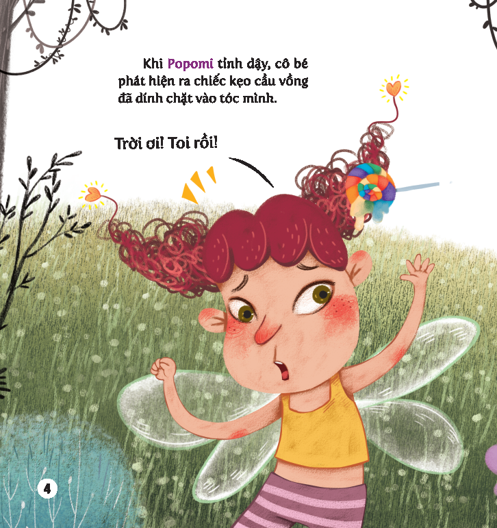 truyện tranh học viện phép thuật - rèn luyện aq cho trẻ - dạy trẻ luôn vui vẻ, cởi mở - kiểu tóc nắp nồi - Ảnh 5