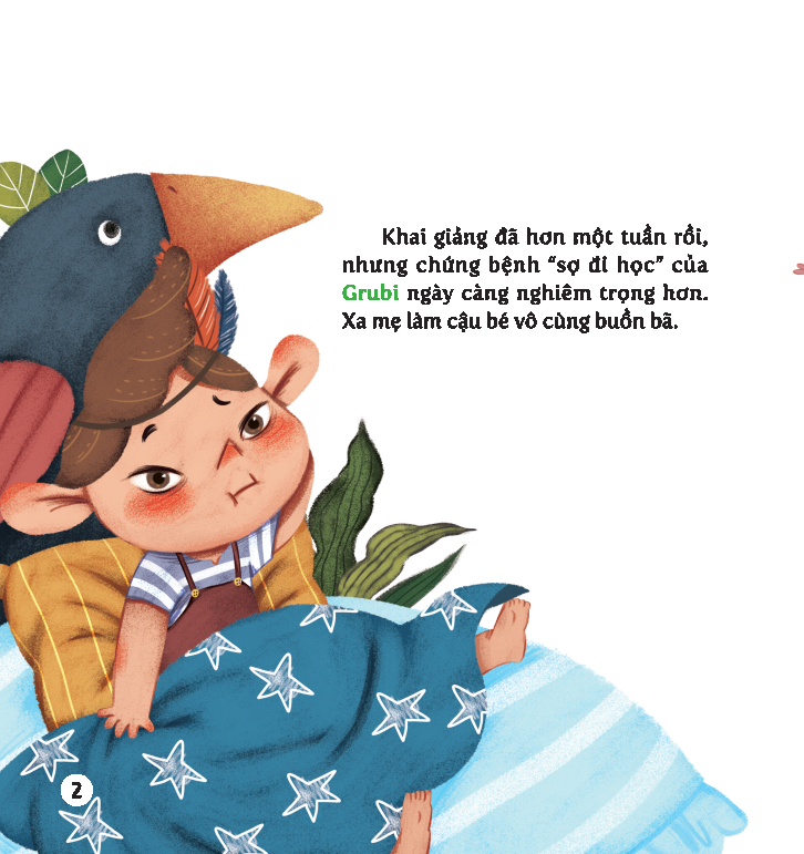 truyện tranh học viện phép thuật - rèn luyện aq cho trẻ - dạy trẻ thích nghi và độc lập - con không muốn đi học - Ảnh 3