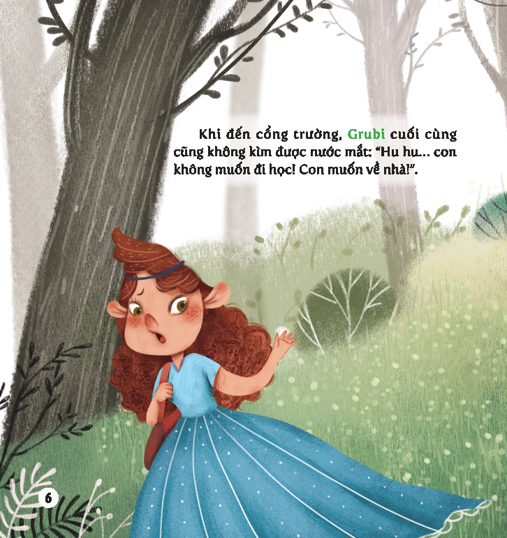 truyện tranh học viện phép thuật - rèn luyện aq cho trẻ - dạy trẻ thích nghi và độc lập - con không muốn đi học - Ảnh 7