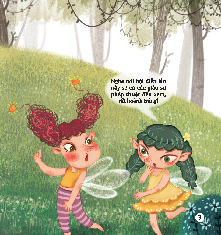 truyện tranh học viện phép thuật - rèn luyện aq cho trẻ - dạy trẻ ứng xử bình tĩnh - hội diễn phép thuật căng thẳng - Ảnh 4