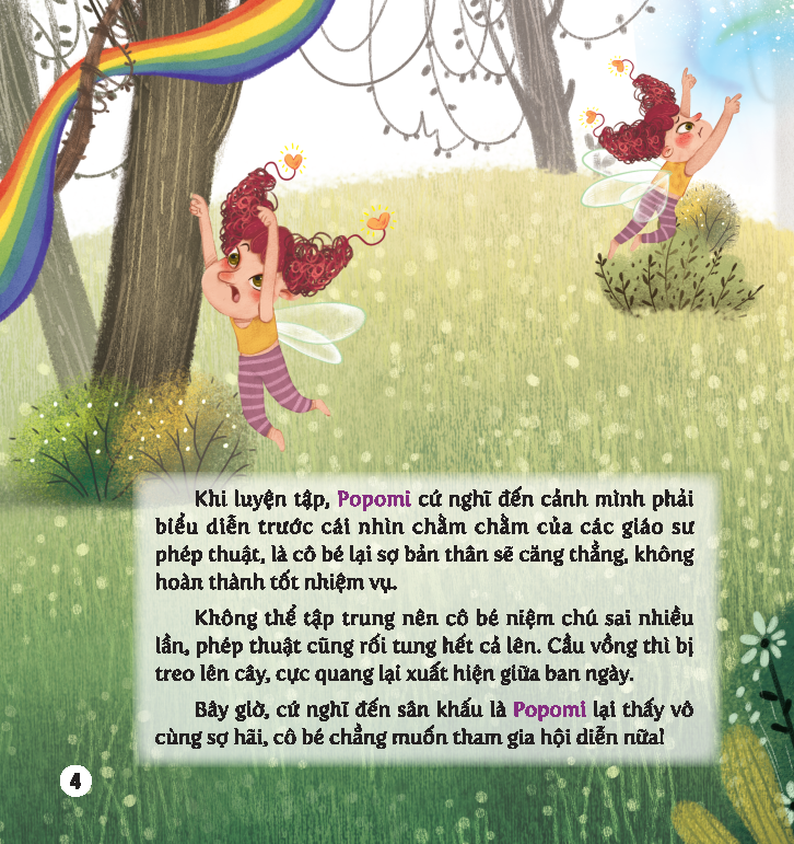 truyện tranh học viện phép thuật - rèn luyện aq cho trẻ - dạy trẻ ứng xử bình tĩnh - hội diễn phép thuật căng thẳng - Ảnh 5