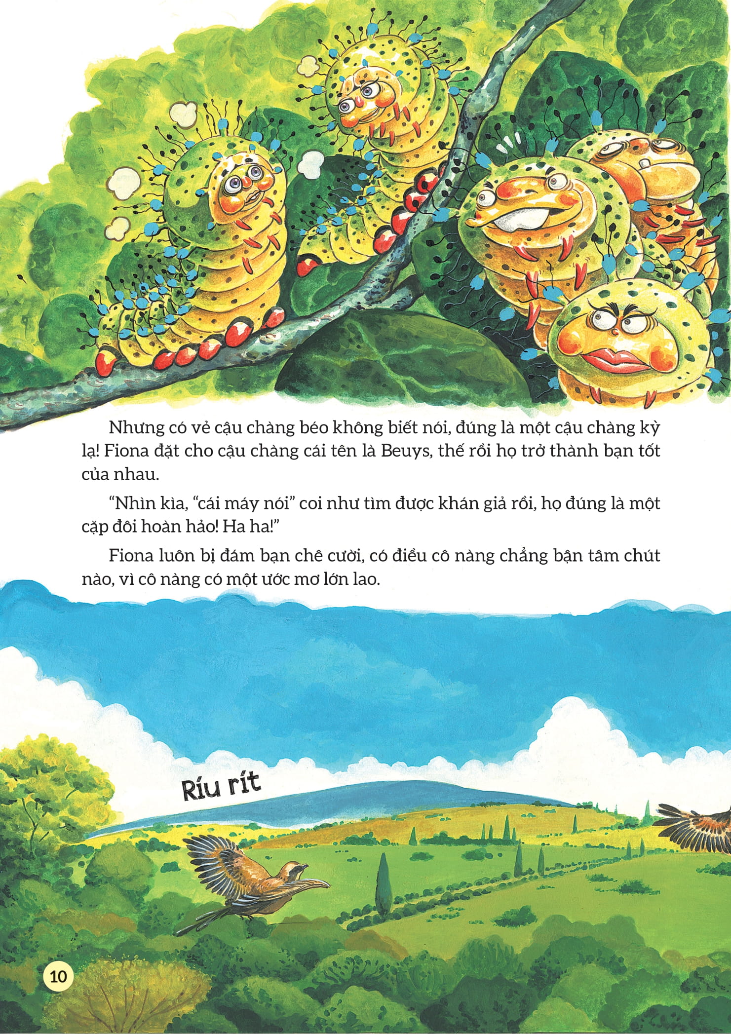 truyện tranh khoa học về các loài côn trùng - anh chàng kiên định - bướm đêm chim công khổng lồ - Ảnh 9