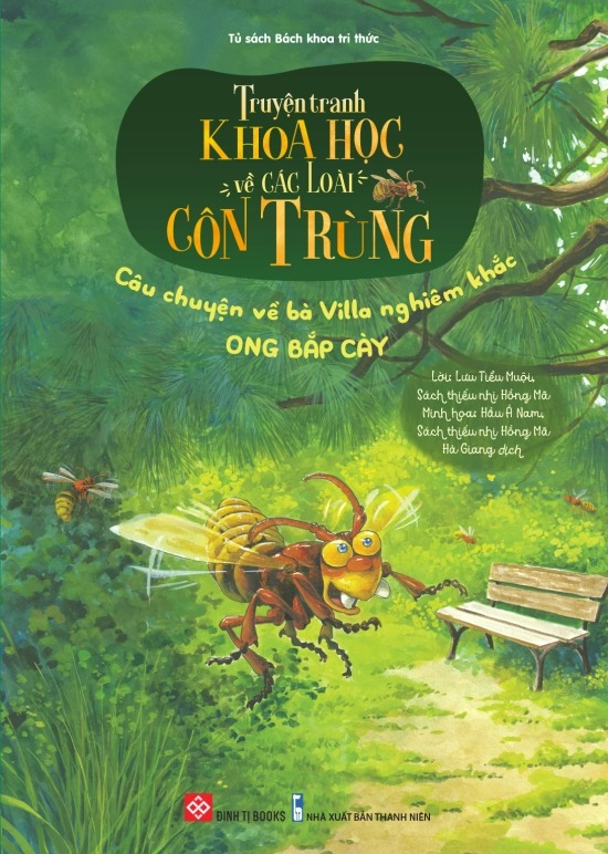 truyện tranh khoa học về các loài côn trùng - câu chuyện về bà villa nghiêm khắc - ong bắp cày - Ảnh 2