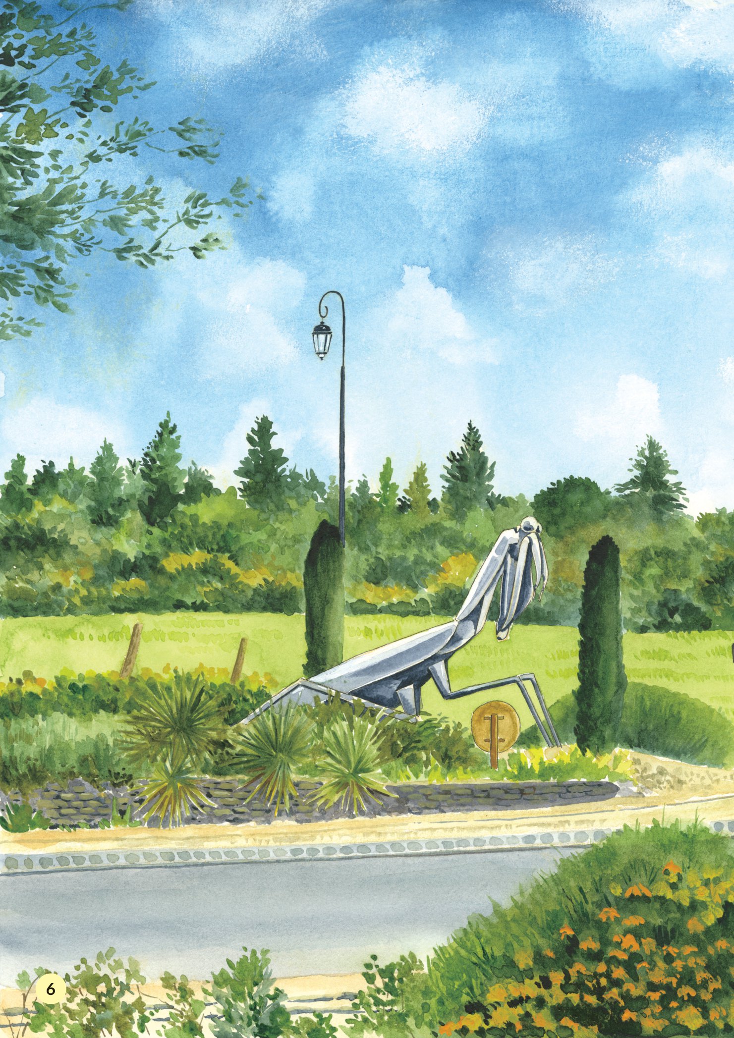 truyện tranh khoa học về các loài côn trùng - hiệp sĩ dũng cảm - bọ ngựa - Ảnh 7