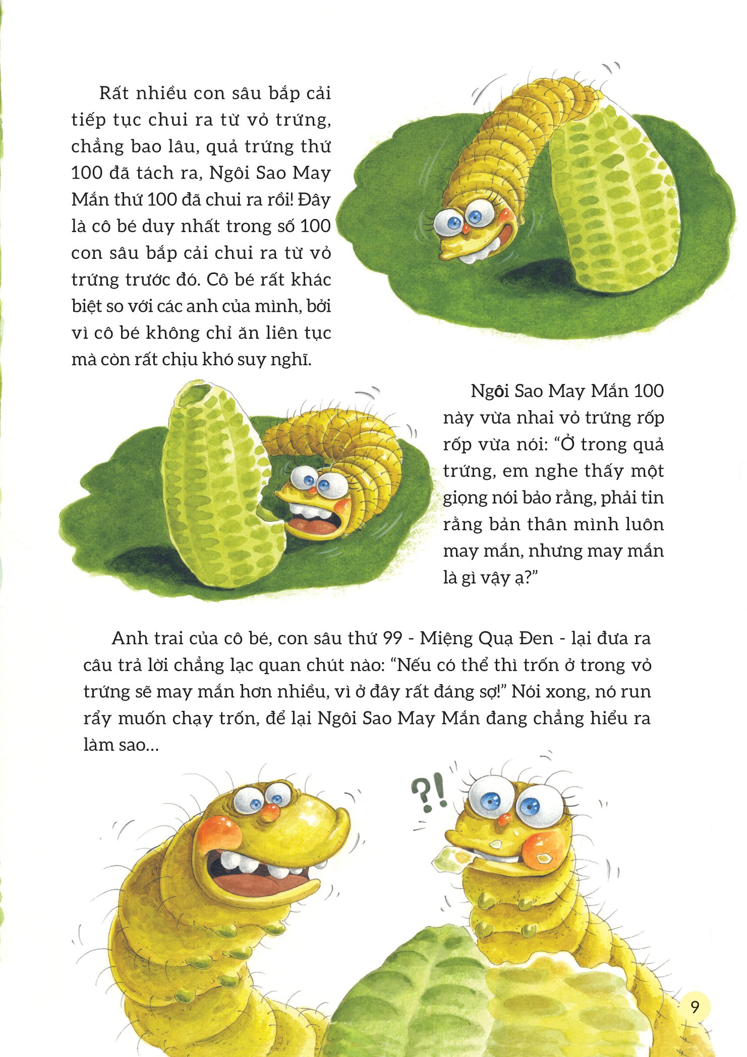 truyện tranh khoa học về các loài côn trùng - ngôi sao may mắn - sâu bắp cải - Ảnh 10