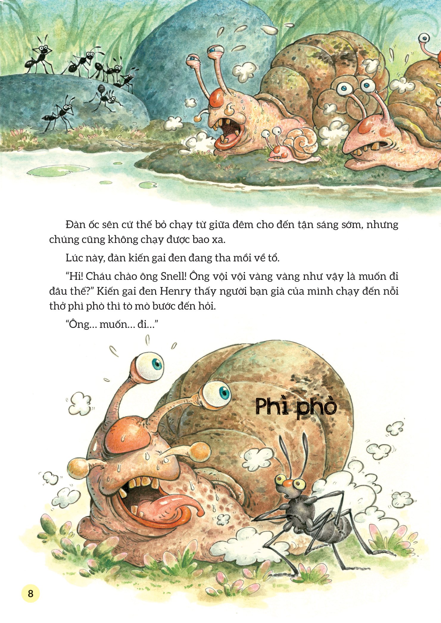 truyện tranh khoa học về các loài côn trùng - người bạn đáng ngờ - đom đóm - Ảnh 9