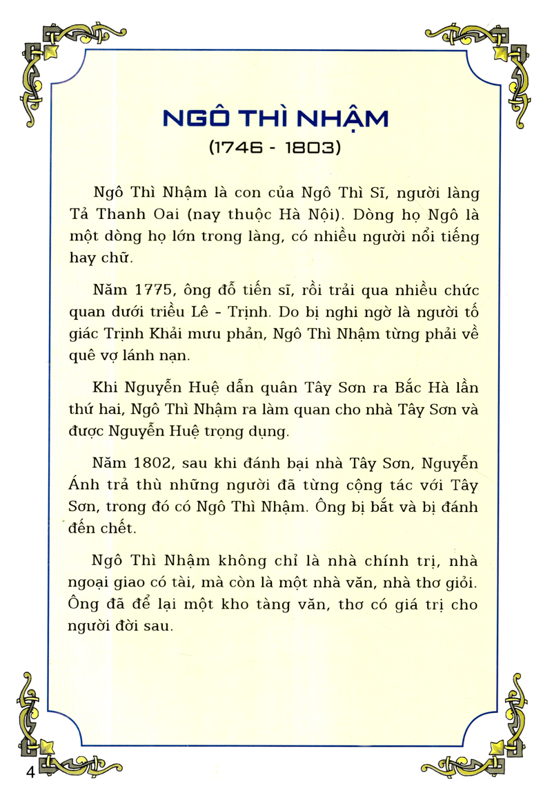 truyện tranh lịch sử - ngô thì nhậm nhà yêu nước, bậc khoa bảng thức thời - Ảnh 3