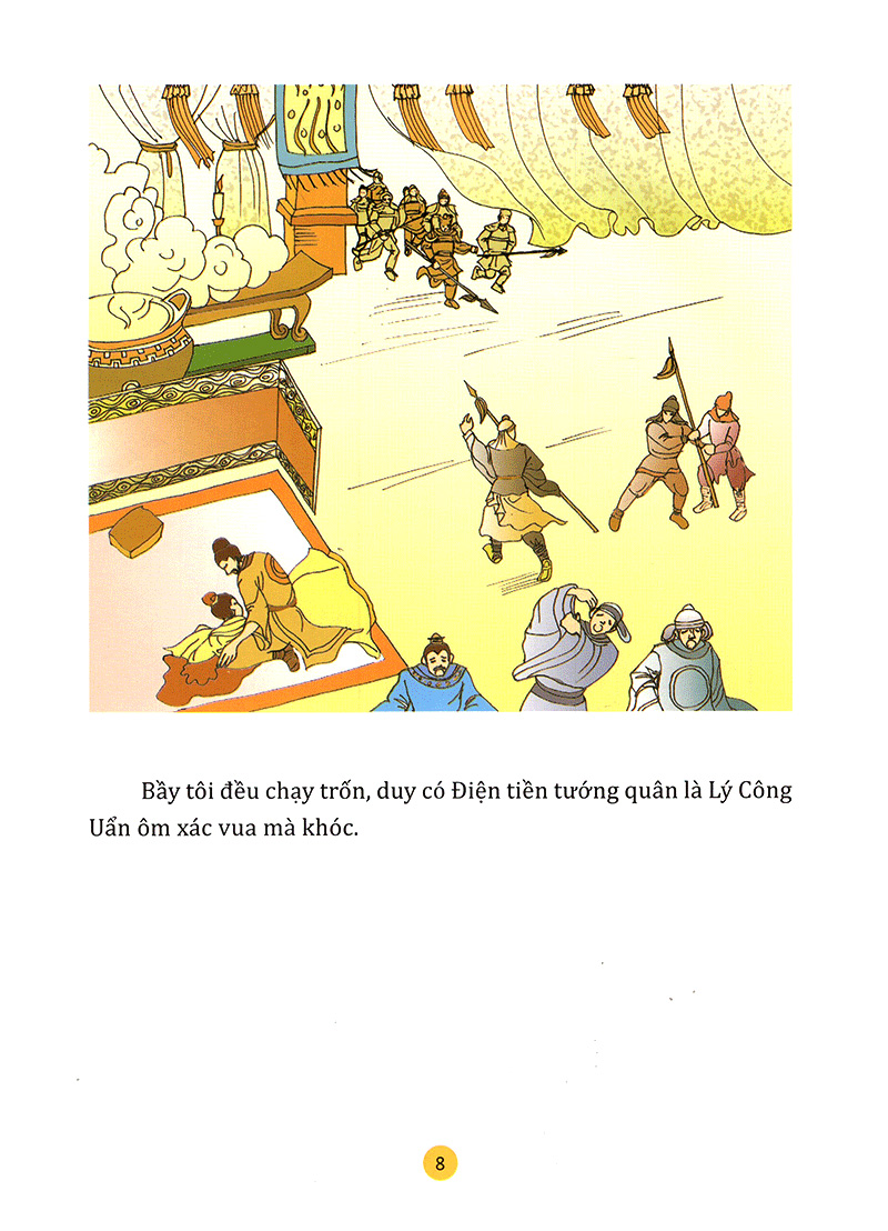 truyện tranh lịch sử việt nam - lý triều dựng thăng long, mở nghiệp (sách màu) - Ảnh 6